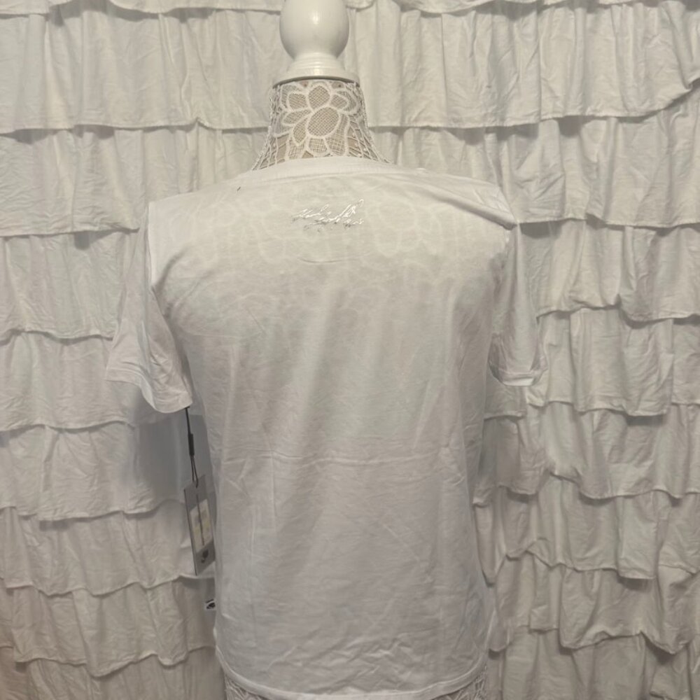 Karl Lagerfeld diamond graphic tee - Picture 2 of 5